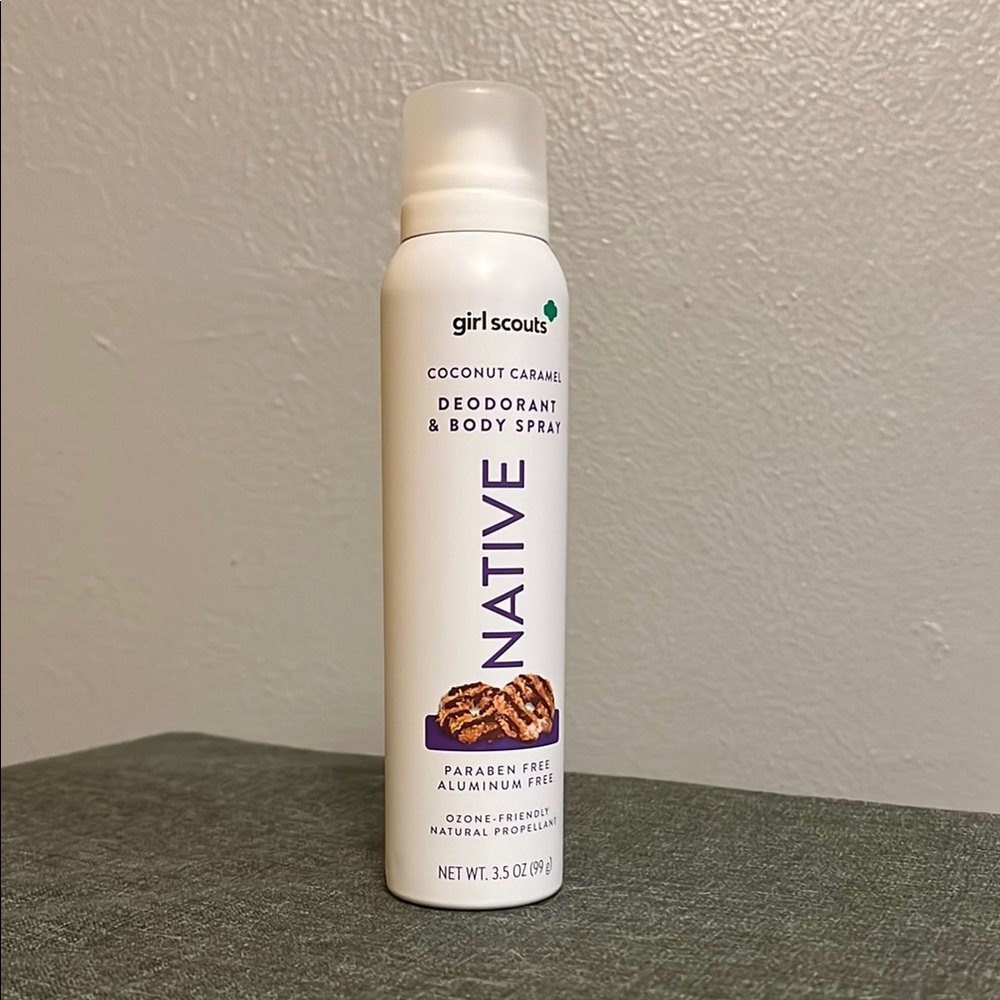 Native Coconut Caramel Scent Deodorant Spray